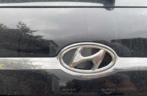 Hyundai Tucson JM 2004- гг. Эмблема (самоклеящаяся, 125 мм (65 мм)) фото 1