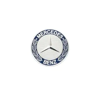 Эмблема Mercedes на капот самоклеящаяся фото 1