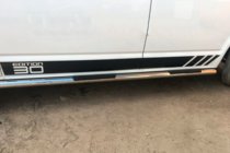 Volkswagen T5 2010-2015 гг. Боковые трубы (2 шт., нержавейка) фото 12