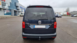 Volkswagen Caddy 2015-2020 гг. Хромированная накладка над номером (1-дверный, нержавейка) фото 1