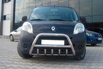 Renault Kangoo 2008–2020 гг. Защита переднего бампера WT003/004 (нержавейка) без надписи, 51 мм фото 10