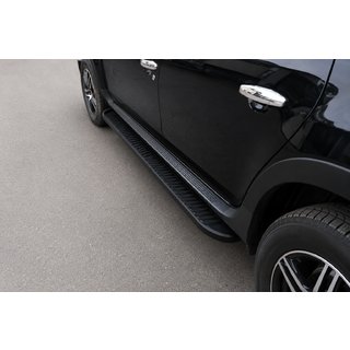 Боковые Подножки Tayga V1 Черные (2 шт., Алюминий) фото 1