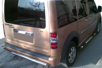 Ford Connect 2010-2013 гг. Задняя дуга AK 002 (нержавейка) фото 1