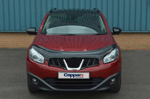 Nissan Qashqai 2010-2014 гг. Дефлектор капота (EuroCap) фото 7