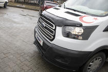 Ford Transit 2014- гг. Дефлектор капота EuroCap (2014-2018) фото 2