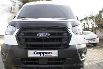 Ford Transit 2014- гг. Дефлектор капота EuroCap (2014-2018) фото 9