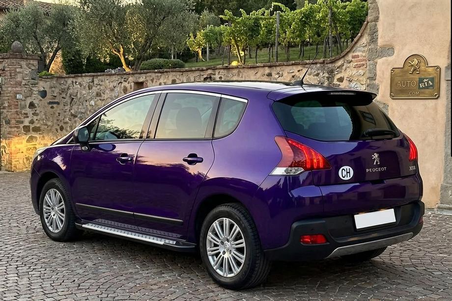 Peugeot 3008 2008-2016 гг. Боковые пороги Allmond Grey (2 шт., алюминий) 2014-2016 Image