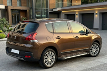 Peugeot 3008 2008-2016 гг. Боковые Подножки Line (2 шт., Алюминий) фото 1