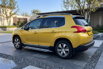 Peugeot 3008 2008-2016 гг. Боковые Подножки Rainbow (2 шт., Алюминий) 2014-2016 фото 1