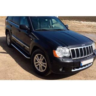 Боковые Подножки Maydos V2 (2 шт., нержавейка) Jeep Grand Cherokee WK 2004-2010 гг. фото 4