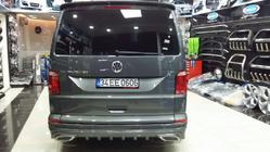 Volkswagen T6 2015-2024 гг. Накладка на задний бампер AMG-style (грунт под покраску) фото 4