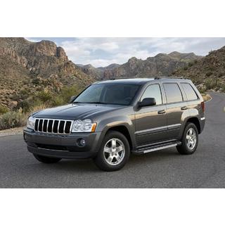 Боковые пороги RedLine V1 (2 шт., алюминий) Jeep Grand Cherokee WK 2004-2010 гг. фото 1