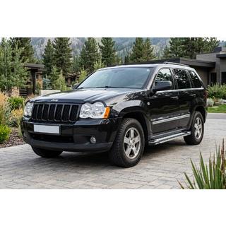 Боковые Подножки Rainbow (2 шт., Алюминий) Jeep Grand Cherokee WK 2004-2010 гг. фото 1