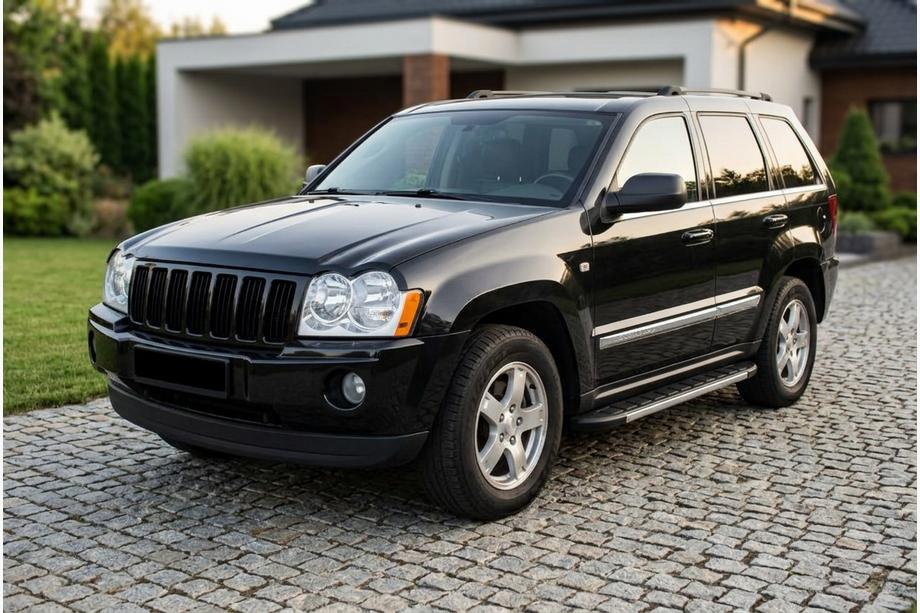 Jeep Grand Cherokee WK 2004-2010 гг. Боковые Подножки Duru (2 шт., Алюминий) Image