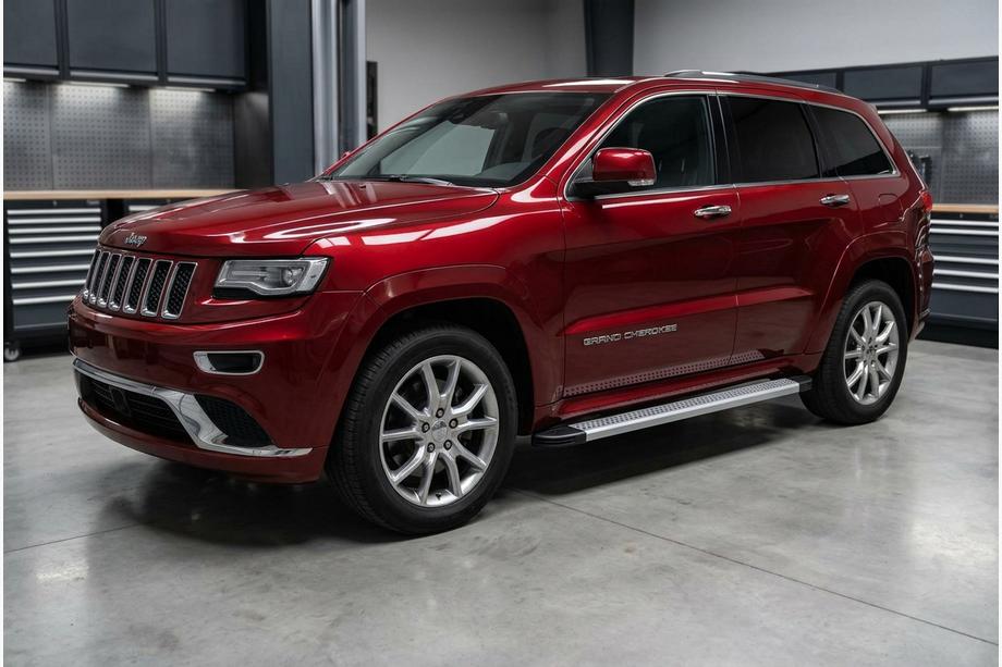 Jeep Grand Cherokee WK2 2010-2021 гг. Боковые Подножки Maya V2 (2 шт., Алюминий) Фото 1