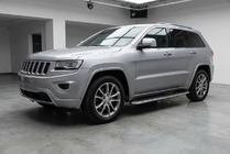 Jeep Grand Cherokee WK2 2010-2021 гг. Боковые Подножки Maydos V1 (2 шт., Алюминий и Нержавейка) фото 1