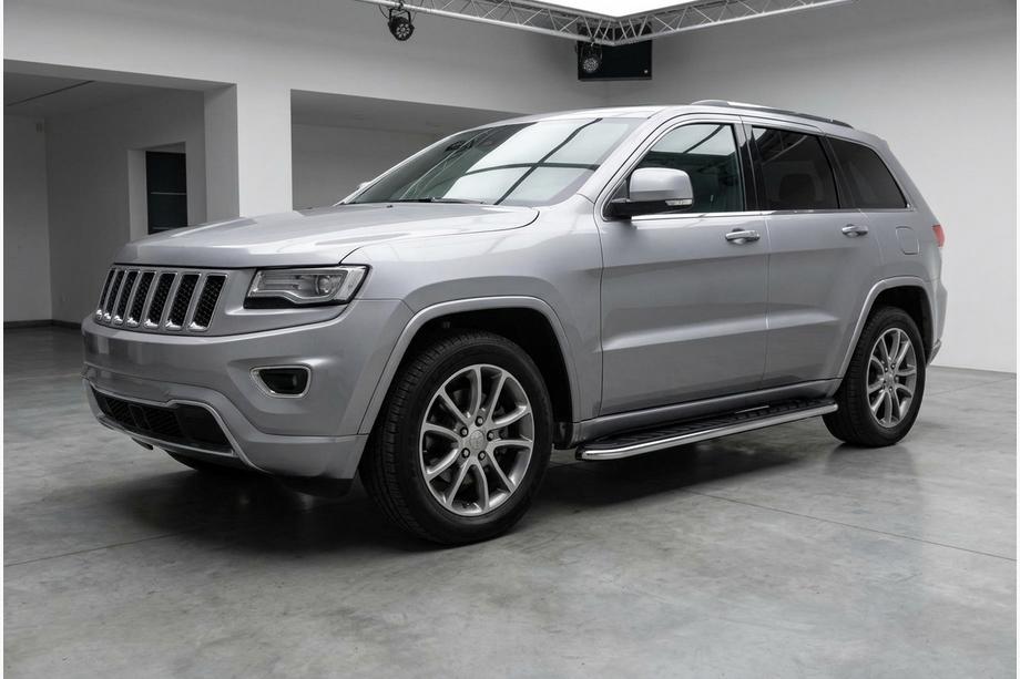 Jeep Grand Cherokee WK2 2010-2021 гг. Боковые Подножки Maydos V1 (2 шт., Алюминий и Нержавейка) Image