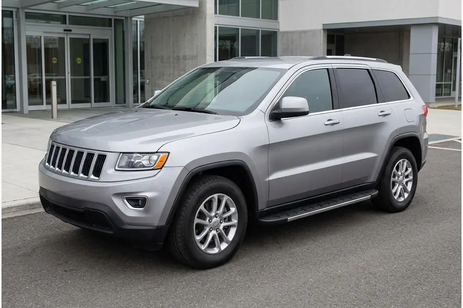 Jeep Grand Cherokee WK2 2010-2021 гг. Боковые Подножки Duru (2 шт., Алюминий) Image