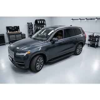 Боковые Подножки Allmond Black (2 шт., Алюминий) Volvo XC90 2015- гг. фото 1