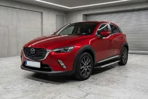 Mazda CX-3 2015- гг. Боковые пороги RedLine V1 (2 шт., алюминий) фото 1