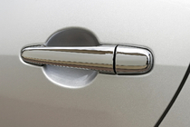 Mazda 6 2003-2008 гг. Хромированные Накладки на Ручки Дверей (4 шт, Нержавейка) фото 2
