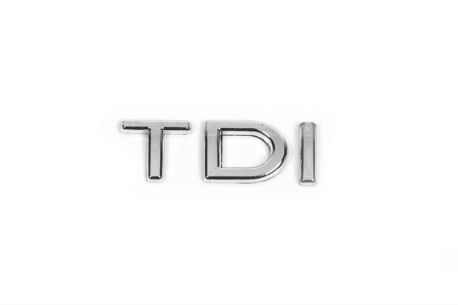 Volkswagen Jetta 2006-2011 гг. Эмблема TDI (как оригинал) Весь Хром Image