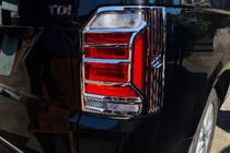 Volkswagen T6 2015-2024 гг. Накладки на Задние Фонари Хром (2 шт., ABS) фото 2