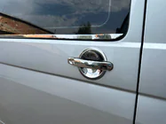 Volkswagen T5 Multivan 2003–2010 гг. Хромированные Накладки Под Ручки Дверей (Нержавейка) фото 1