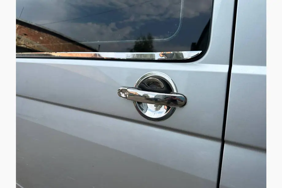 Volkswagen T5 Multivan 2003–2010 гг. Хромированные Накладки Под Ручки Дверей (Нержавейка) Image