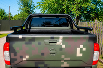 Ford Ranger 2011–2022 гг. Дуга на кузов (черная) фото 5