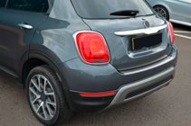 Fiat 500X 2014-2024 гг. Накладка на задний бампер OmsaLine Нержавейка фото 5