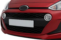 Hyundai I-10 2017-2020 гг. Окантовка на габаритные огни (2 шт., нержавейка) фото 3