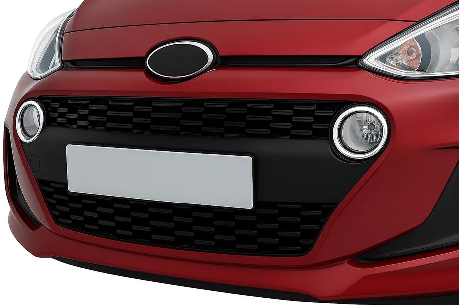 Hyundai I-10 2017-2020 гг. Окантовка на габаритные огни (2 шт., нержавейка) Фото 3