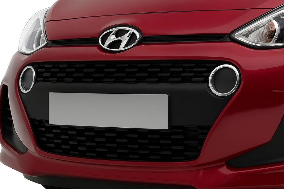 Hyundai I-10 2017-2020 гг. Окантовка на габаритные огни (2 шт., нержавейка) Фото 4