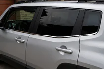 Jeep Renegade 2014- гг. Окантовка окон нержавейка (6 шт) фото 1