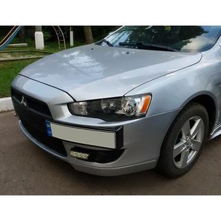 Mitsubishi Lancer X Подставка под номер (пластик)