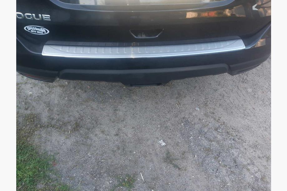 Nissan X-trail T32/Rogue 2014-2021 гг. Накладка на задний бампер OmsaLine Нержавейка Фото 1