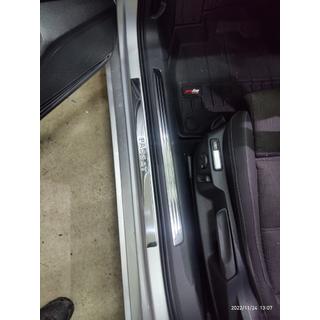 Накладки на дверные пороги OmsaLine тип 1 (4 шт, нержавейка) фото 4