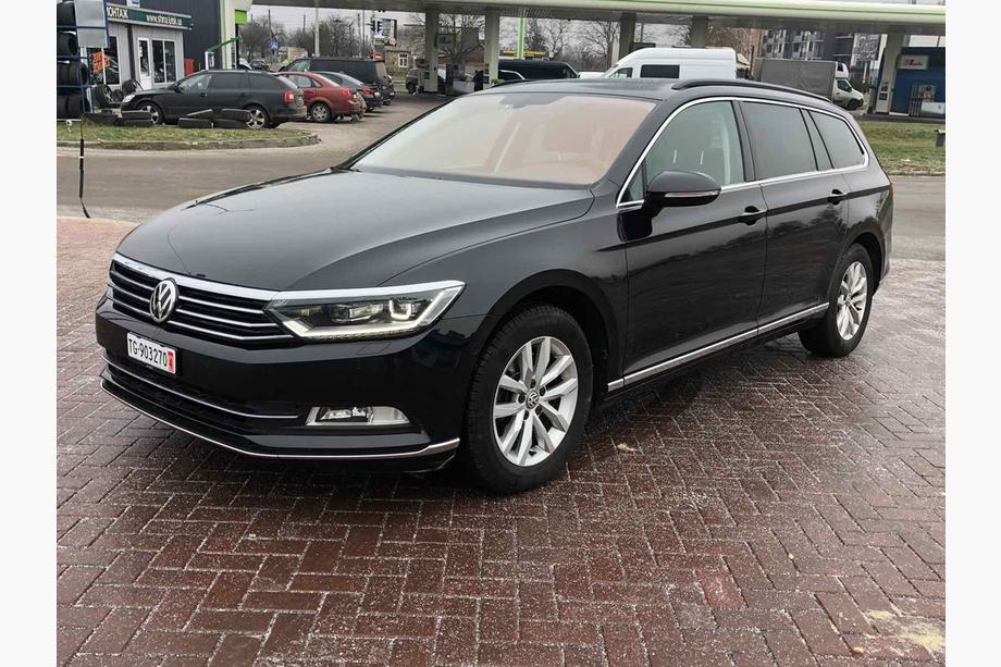 Volkswagen Passat B8 2015-2023 гг. Накладки на передний бампер из нержавеющей стали (2015-2018, 3 шт) Carmos - Турецкая Нержавеющая Сталь Фото 4