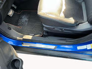 Mitsubishi ASX 2010-2023 гг. Накладки на пороги Flexill (4шт, нержавейка) фото 2