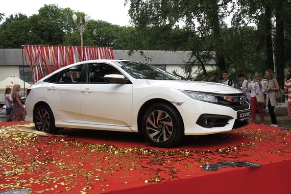 В Украине представили новое поколение Honda Civic
