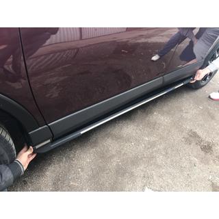 Боковые Подножки OEM V3 (2016-2018, 2 шт, Алюминий) Toyota Rav 4 2013-2018 гг. фото 2