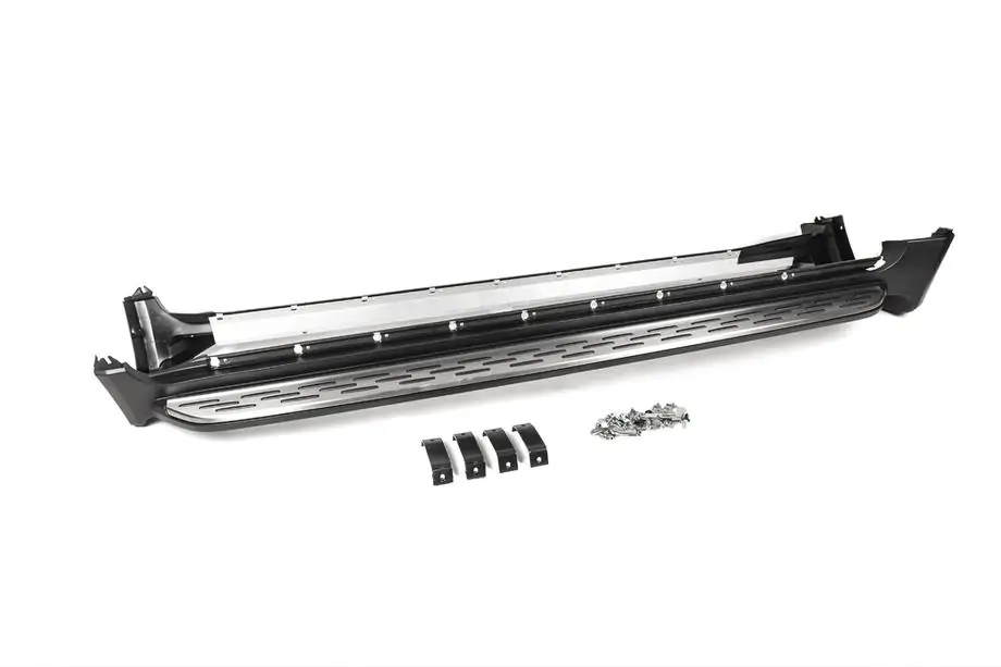 Volvo XC90 2002-2014 гг. Боковые Подножки OEM (Дизайн 2019, 2 шт) Image