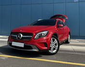 Mercedes GLA X156 2014-2019 гг. Передняя решетка радиатора Diamond Silver (2014-2016) фото 1