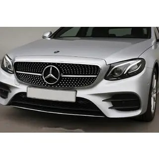 Передняя решетка Diamond Black (для Avantgarde/AMG-Line/E43 AMG/E53 AMG 2016-2020) фото 1