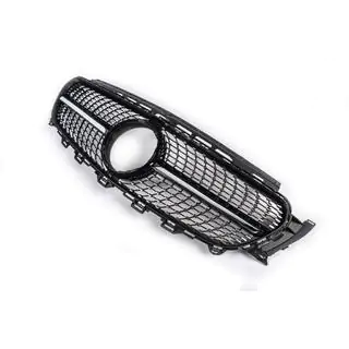 Передняя решетка Diamond Black (для Avantgarde/AMG-Line/E43 AMG/E53 AMG 2016-2020) фото 3