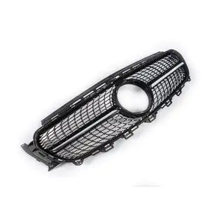 Передняя решетка Diamond Black (для Avantgarde/AMG-Line/E43 AMG/E53 AMG 2016-2020) фото 4