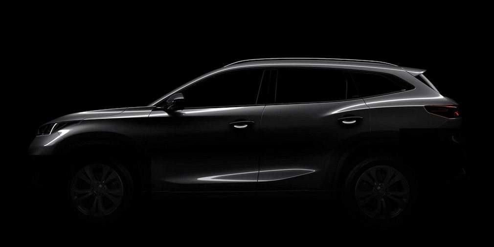 Chery показала тизерные изображения нового кроссовера