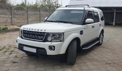 Land Rover Discovery IV 2009-2017 гг. Рейлинги Оригинальная модель (серые) фото 3
