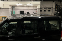 Land Rover Discovery IV 2009-2017 гг. Рейлинги Оригинальная модель (серые) фото 1